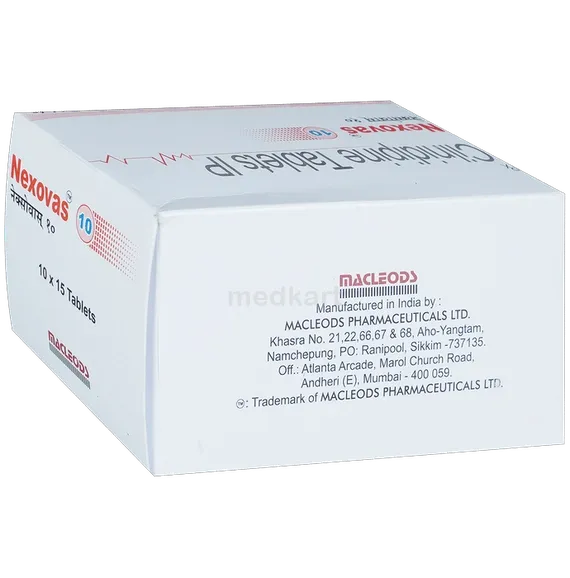 nexovas 10mg tablet 15's